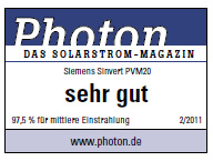 Siemens Photon Bewertung